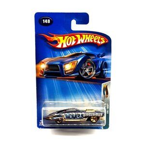 2004 Hot Wheels 148 EVIL TWIN Demonition 1 of 5 Dark Blue Gold